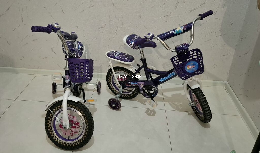 12-lik uşaq velosipedləri – 2 ədəd 1 ay olar almışam. Uşaqlar sürə