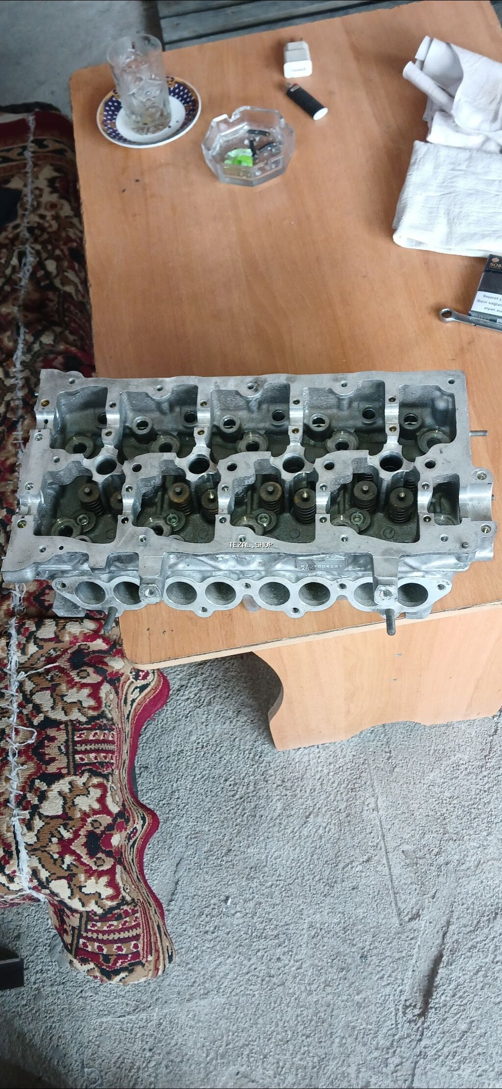 Məhsul: Silindr başlığı (mühərrik başlığı) Təsvir: - 16 klapanlı