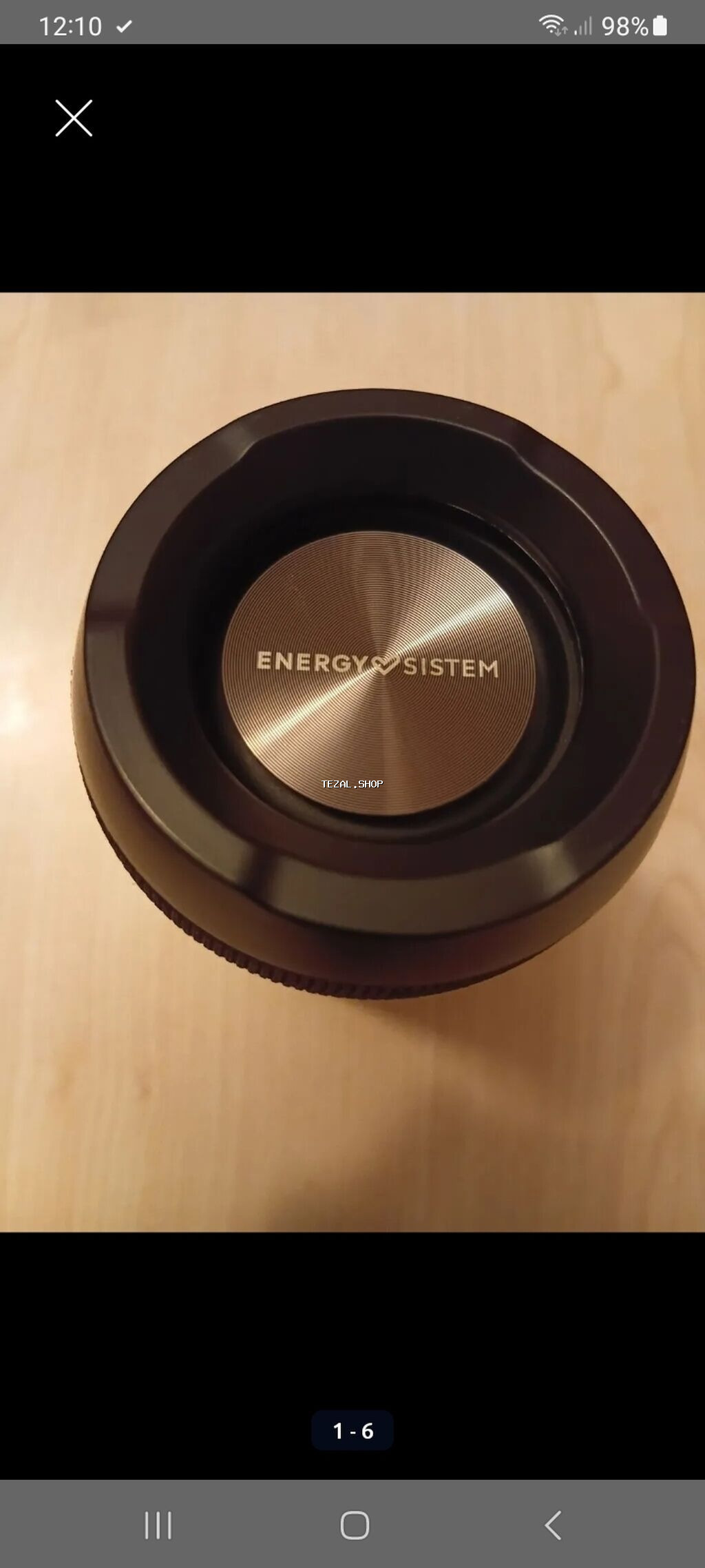 Yeni Acoustic Energy Kolonka, Növ - Bluetooth, rəng - Qara