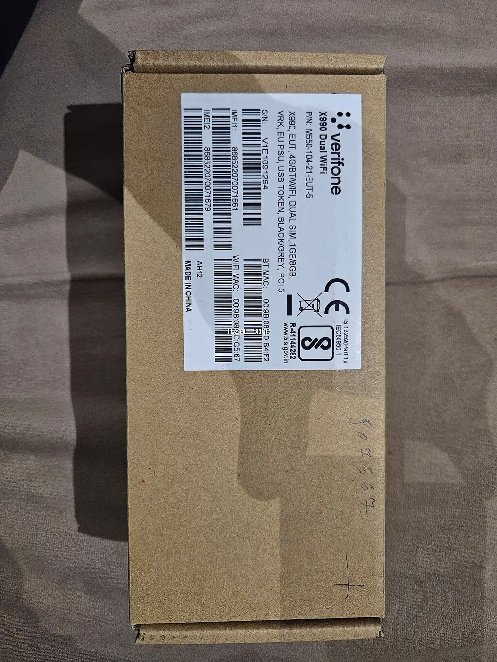 Verifone X990 POS terminali və kassa bir erdə . - Model: Verifone - şəkil 4