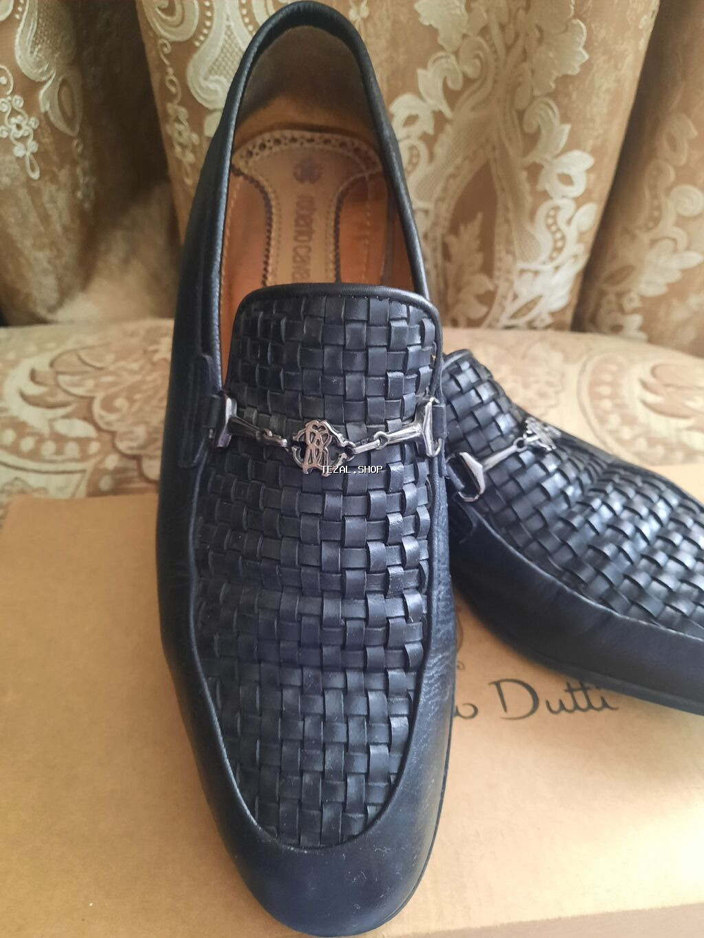 Kişi ayaqqabısı 40 ölçü təmiz dəridi oriqinal Roberto Cavalli