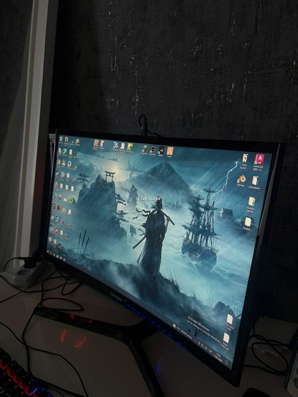 Sistem və monitor satılır. Klaviatura mouse qiymətə daxil deyil - şəkil 3