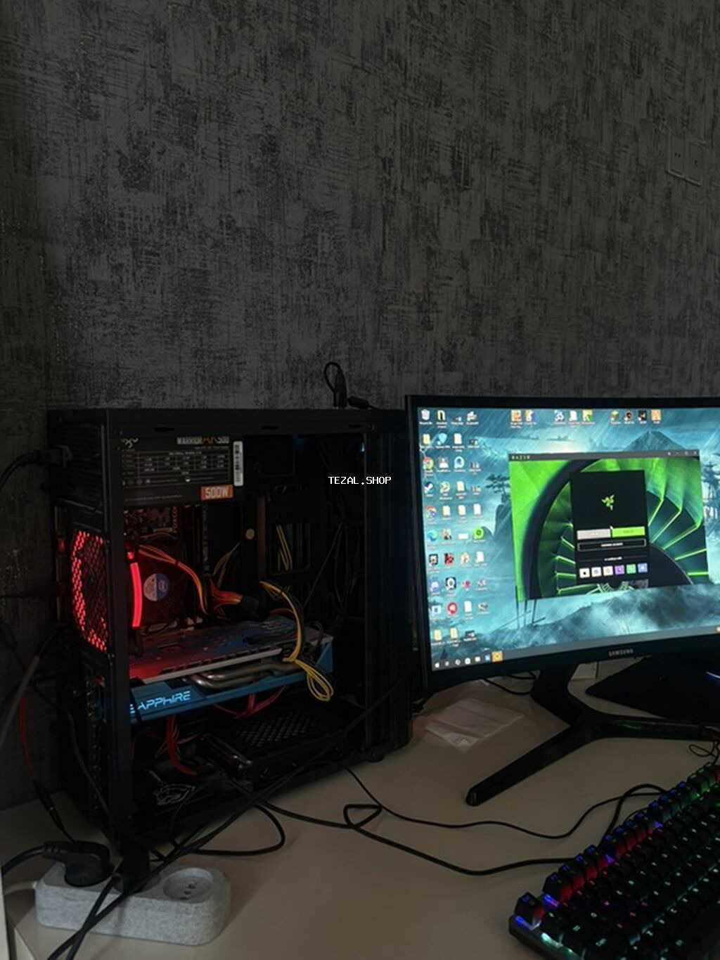 Sistem və monitor satılır. Klaviatura mouse qiymətə daxil deyil - şəkil 5