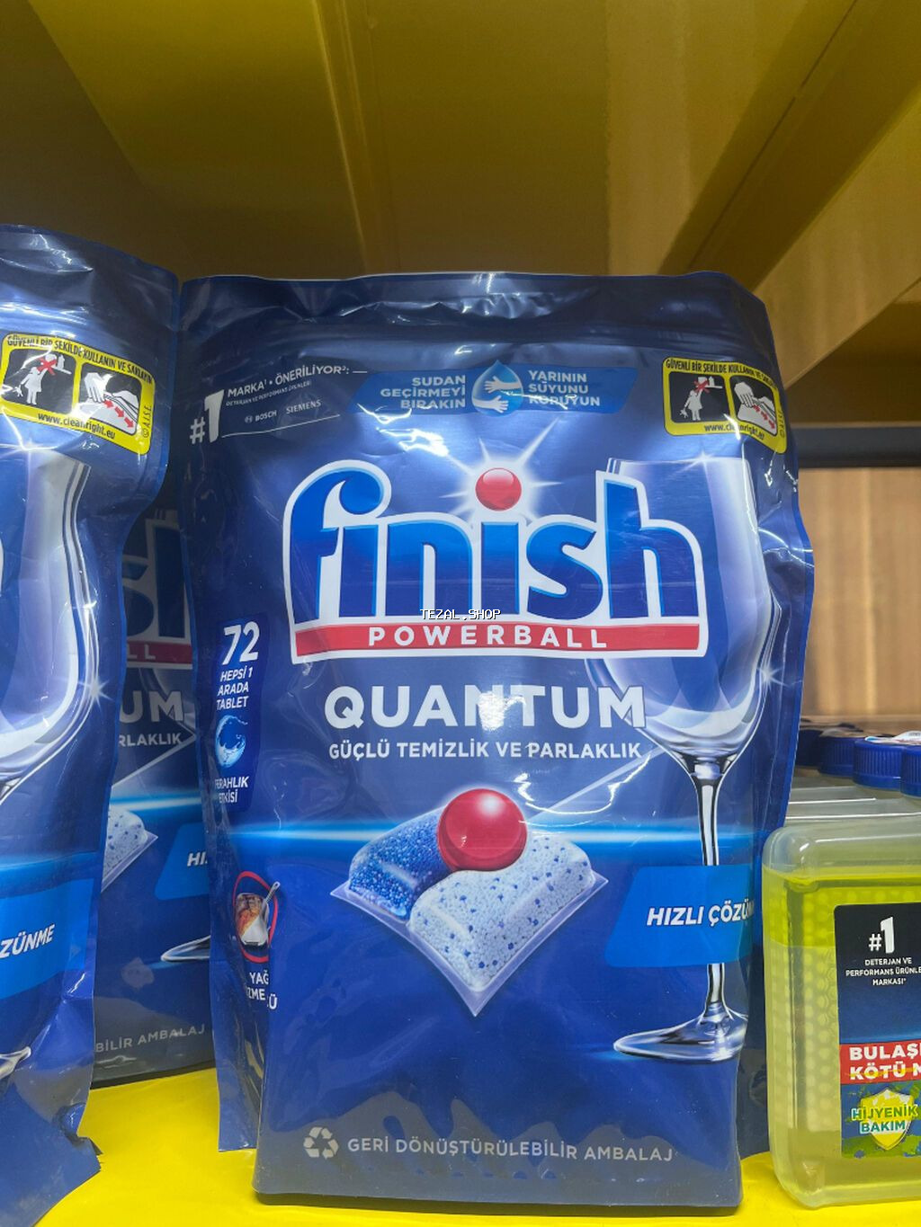 Finish Quantum qabyuyan tablet (72 ədəd) Orijinal Türkiyə