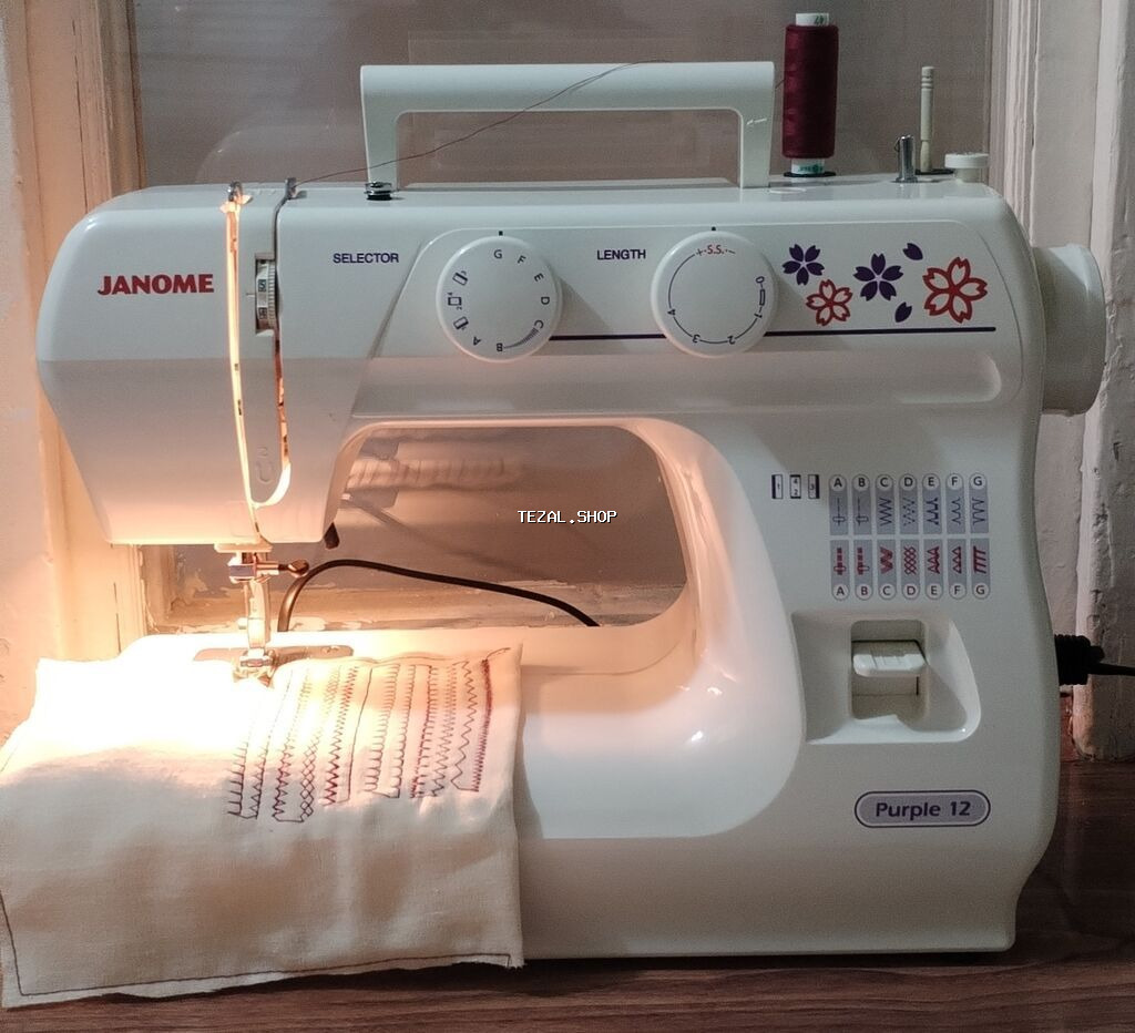 Tikiş maşını Janome, İşlənmiş,Mexaniki, Pulsuz çatdırılma