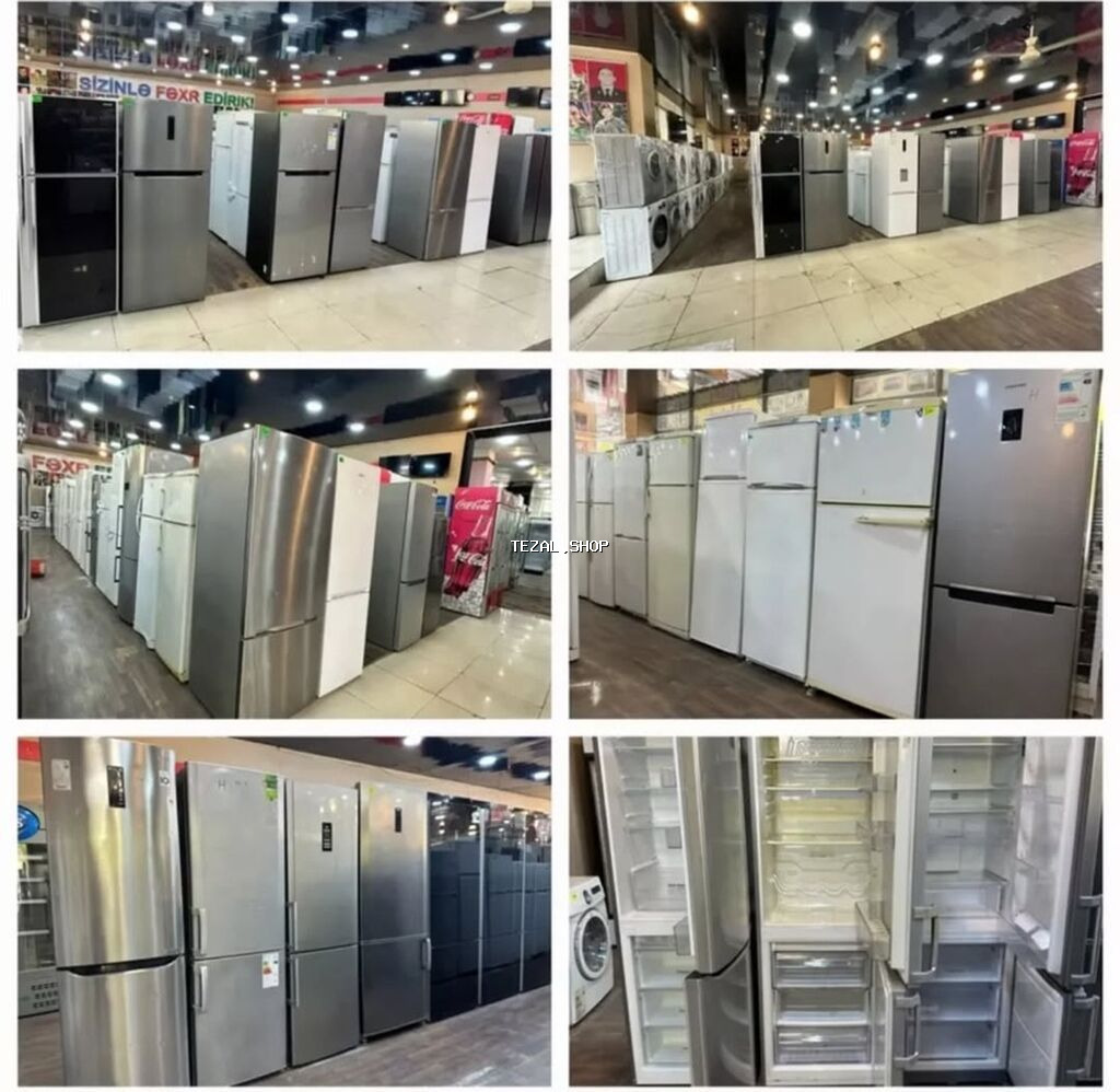 Məişət soyuducuları – geniş seçim - Növlər: iki qapılı üst- və - şəkil 4