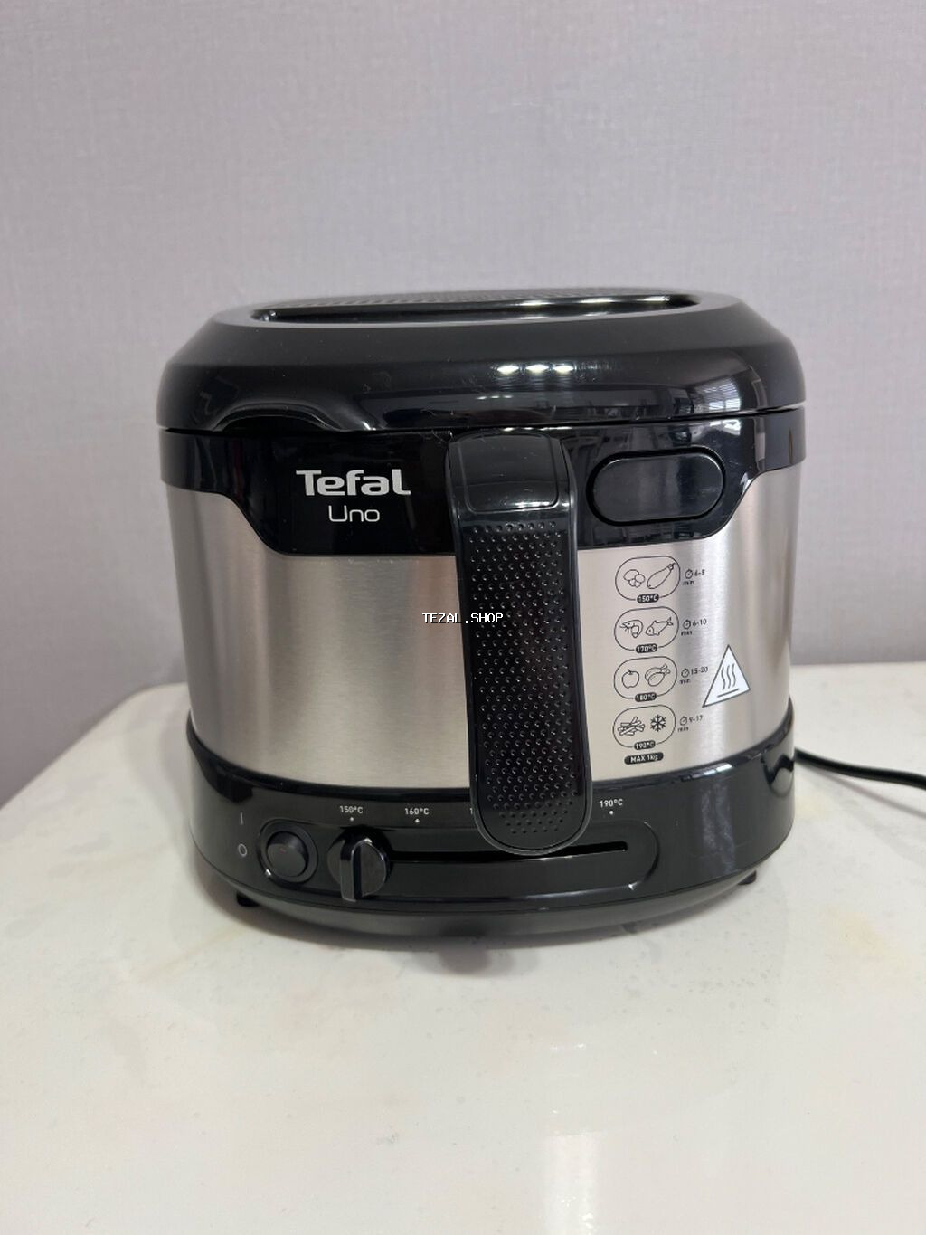 Fritoz Tefal, 4-5 l, İşlənmiş, Ünvandan götürmə