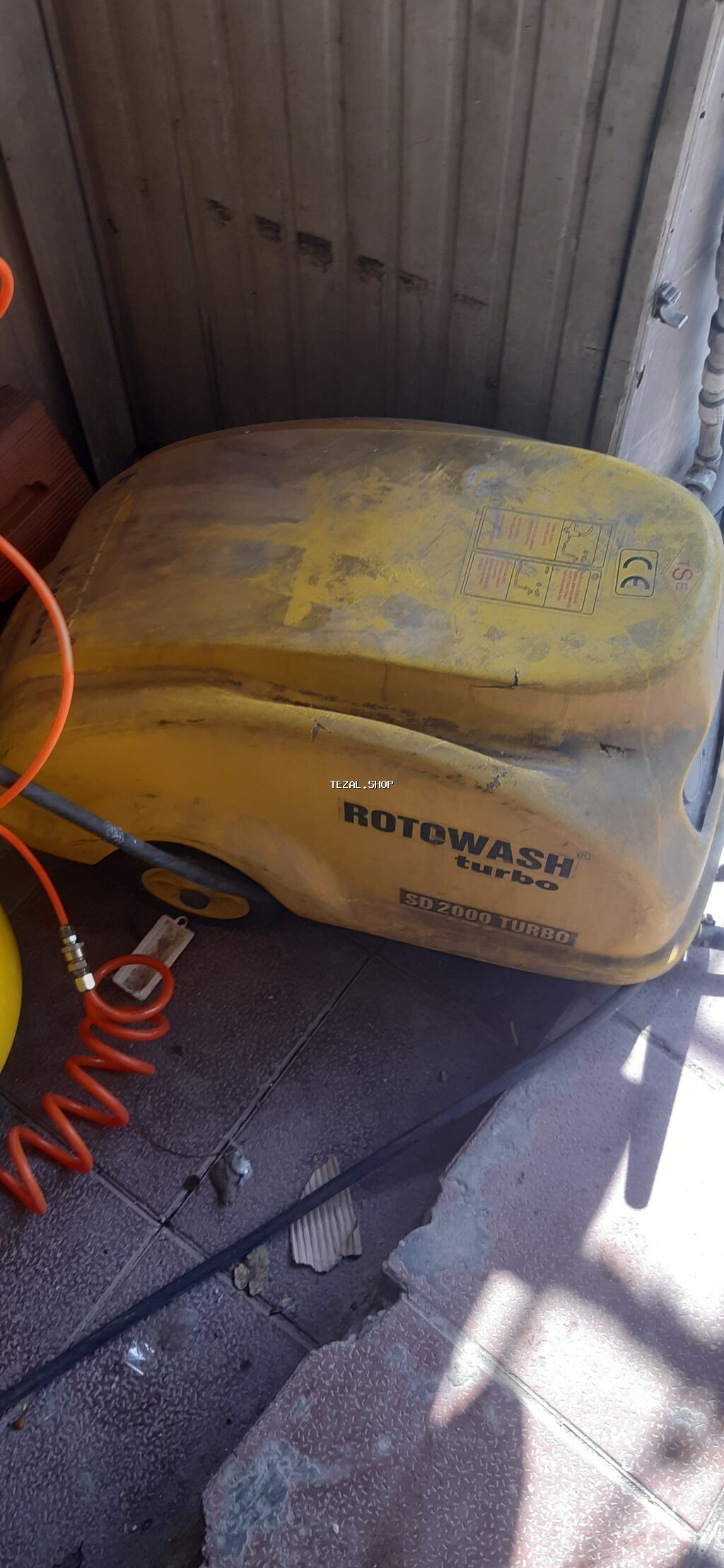 Rotowash Turbo SD2000 Turbo – peşəkar təmizləmə avadanlığı komplekti