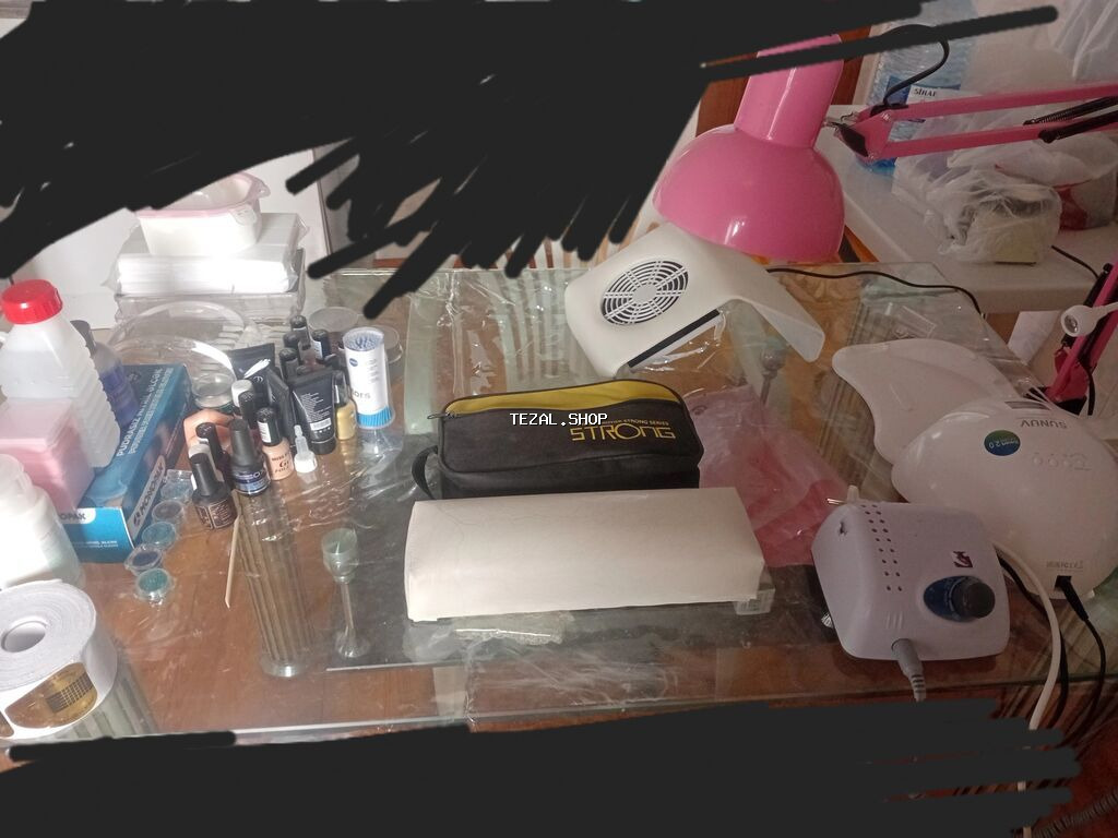 Manikür üçün tam avadanlıq və material dəsti Dəst tərkibi: - UV/LED - şəkil 4