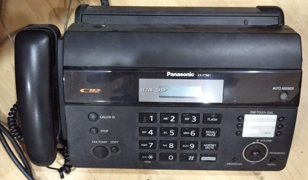 Panasonic KXFT981" faks aparatı satılır. Nasazdır. Təmir olunmalı