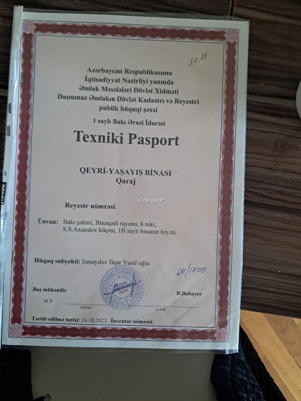 Metall qapılı qaraj/boksa uyğun tikili - Beton konstruksiyalı, üzəri - şəkil 2