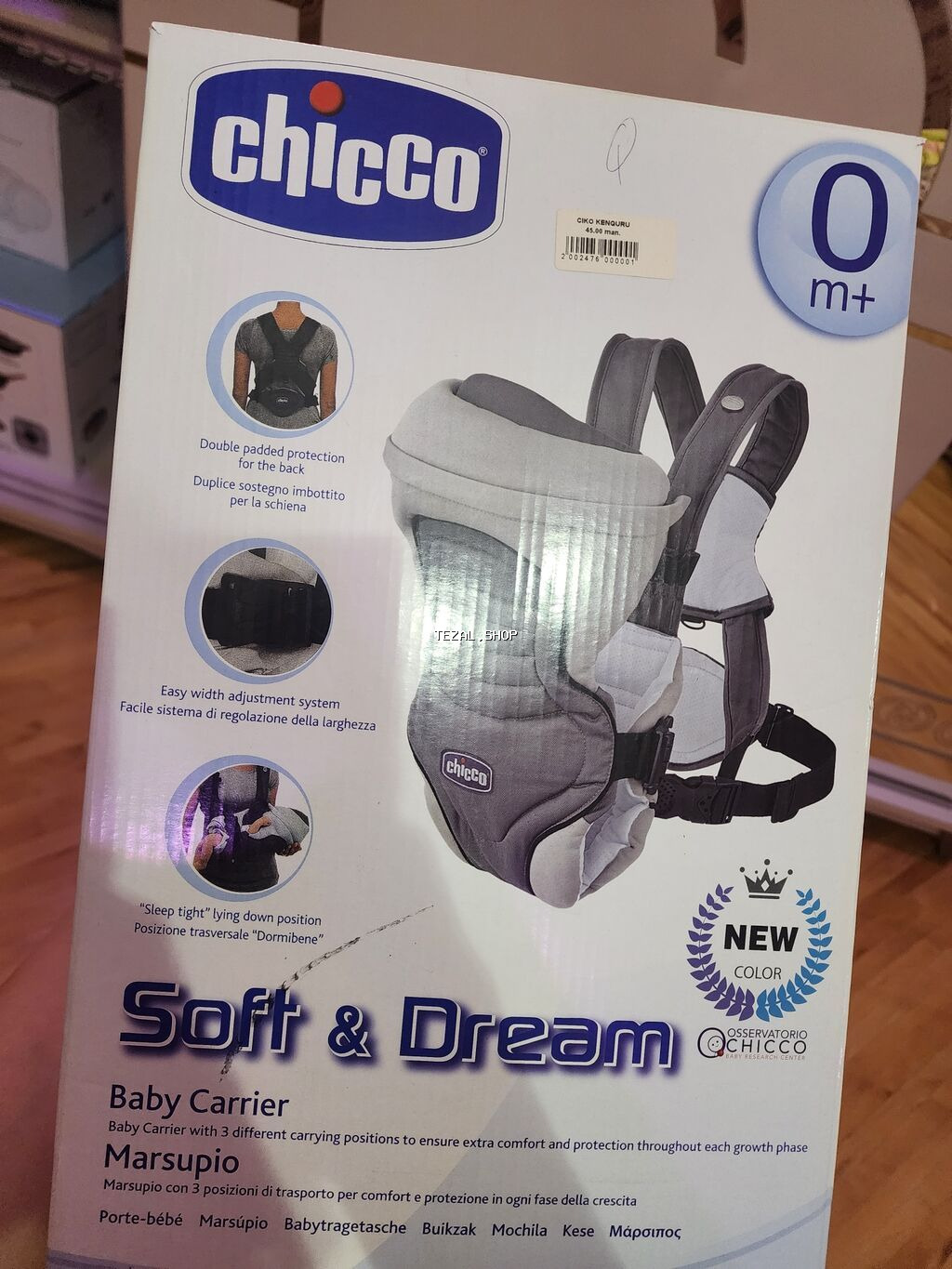 Chicco Soft & Dream – Uşaq daşıyıcısı (0+ ay) - Brend: Chicco -