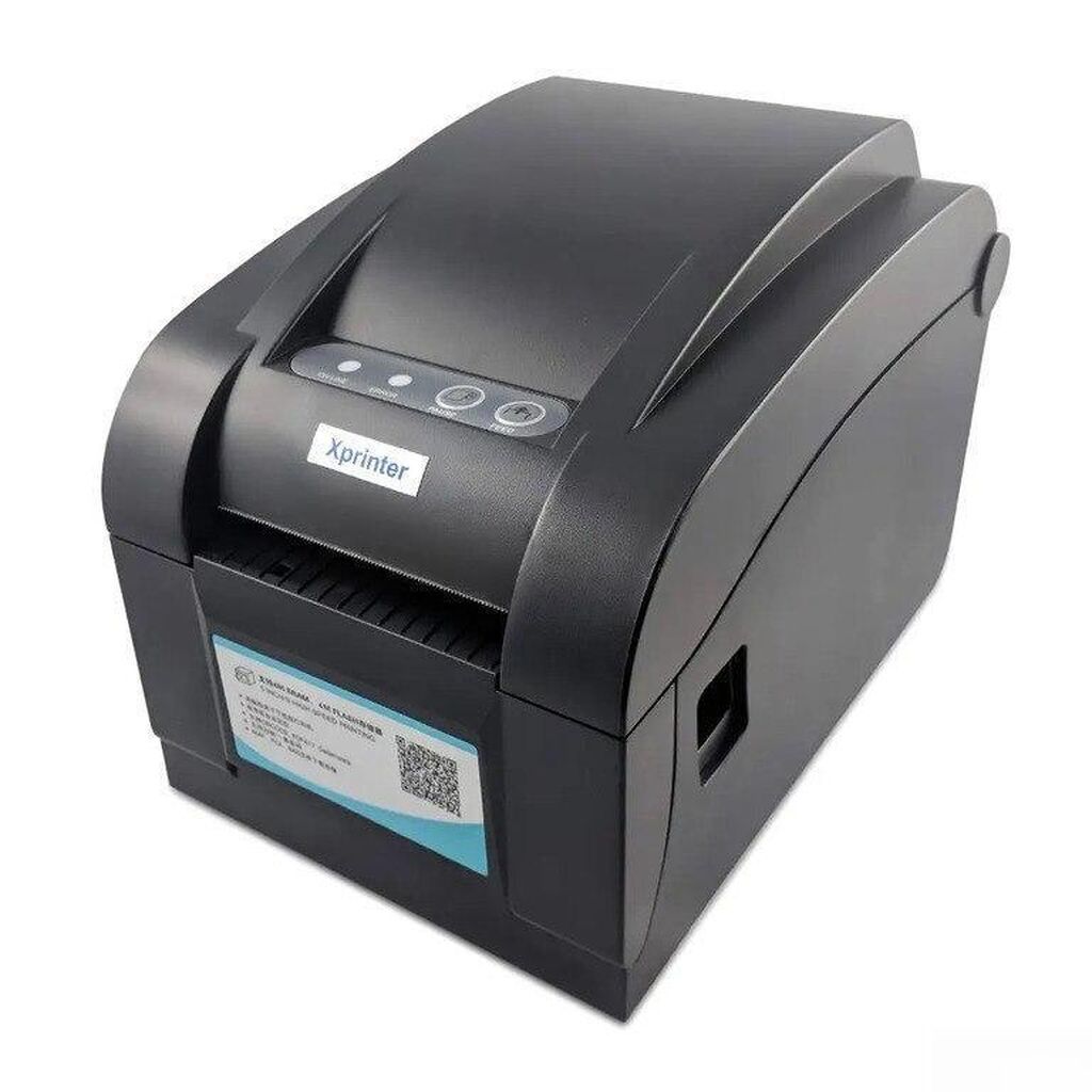 Prınter "BARKOD XPRINTER XP-350B"Xprinter XP-350B, kiçik ölçülü və