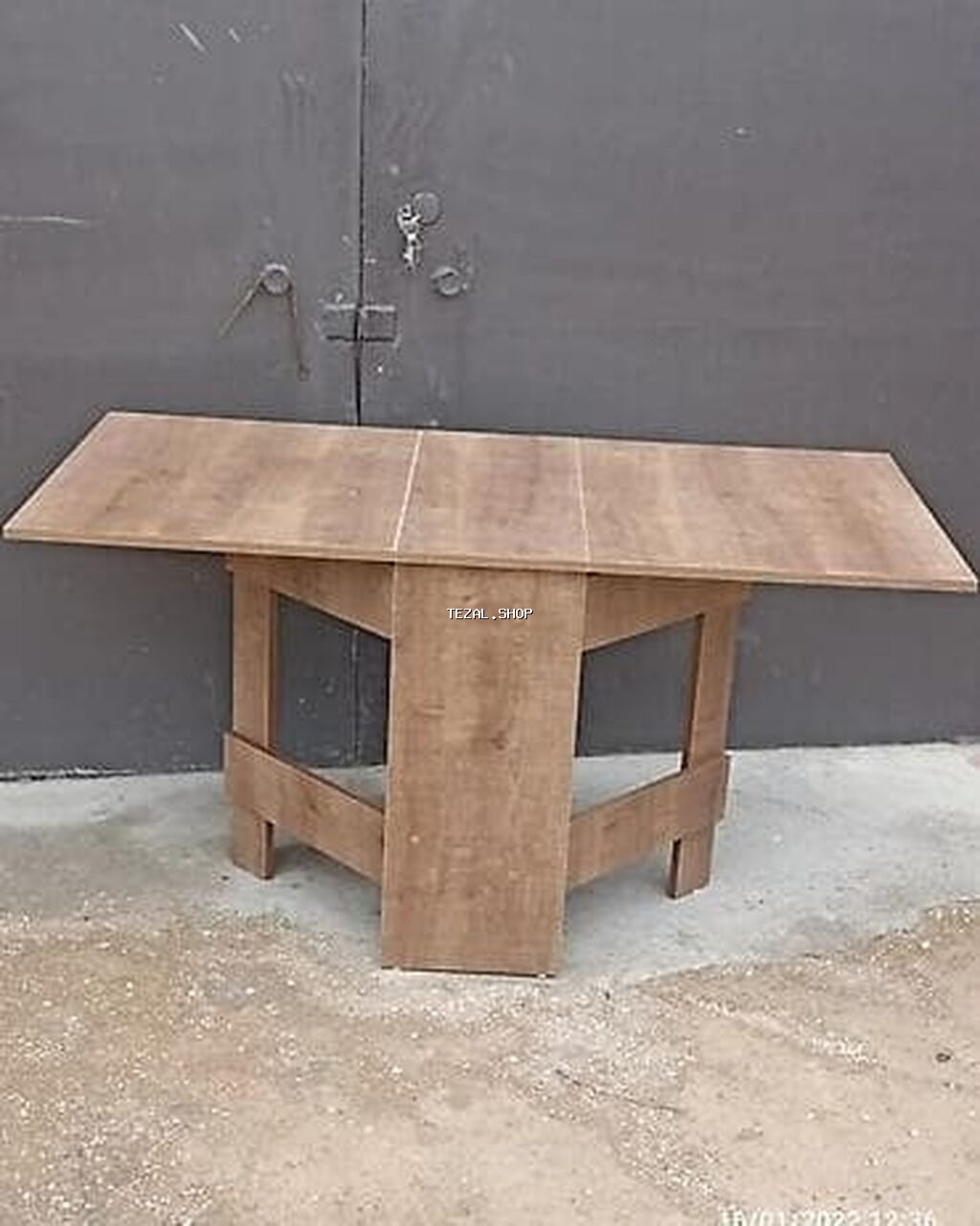 Qonaq masası, Qatlanan, Laminat, Dördbucaq masa