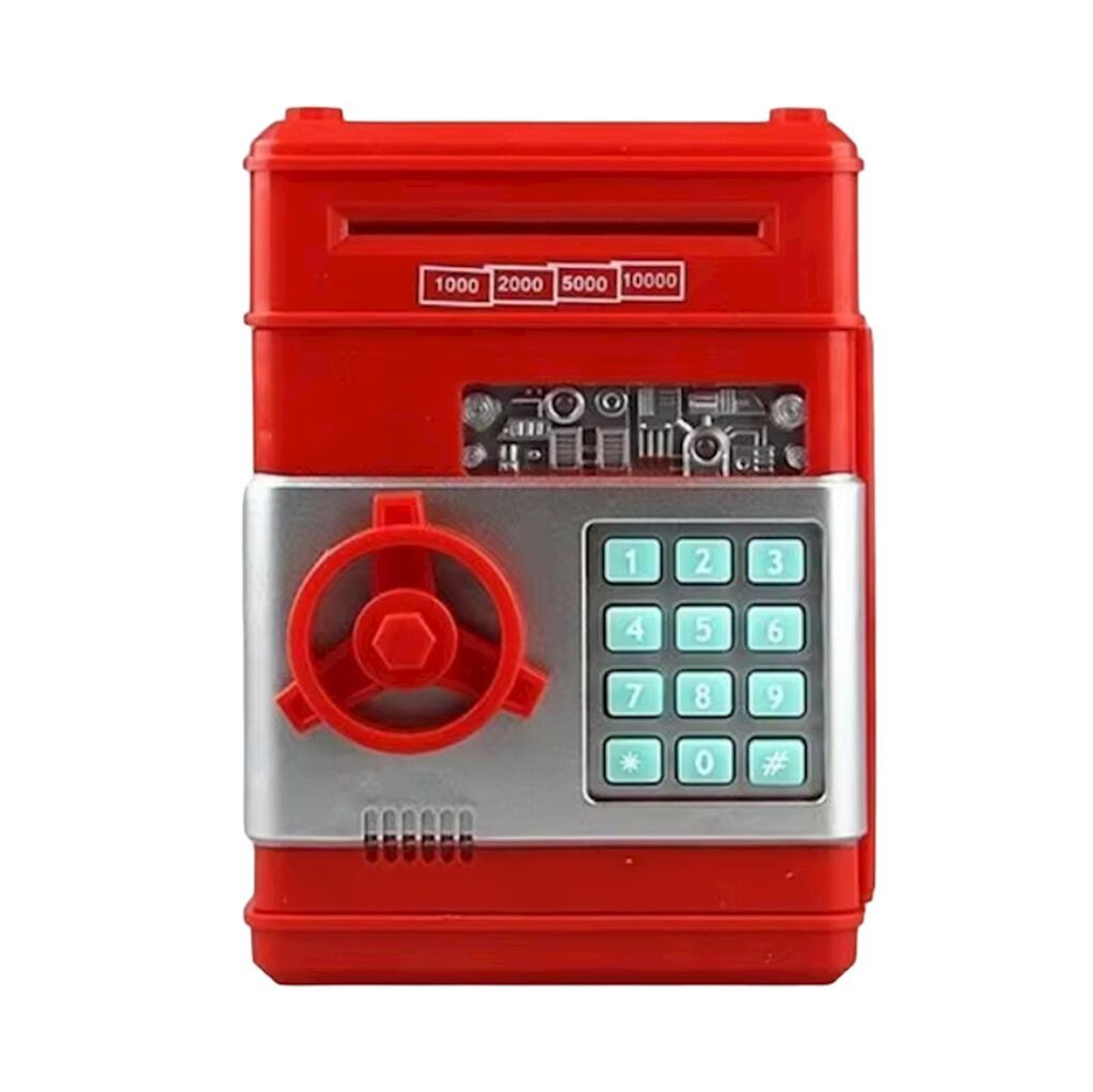 Daxıl-seyf Bank_01 Red, plastik Xüsusiyyətlər Brend: No Brand Tip