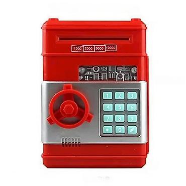 Daxıl-seyf Bank_01 Red, plastik Xüsusiyyətlər Brend: No Brand Tip - şəkil 3