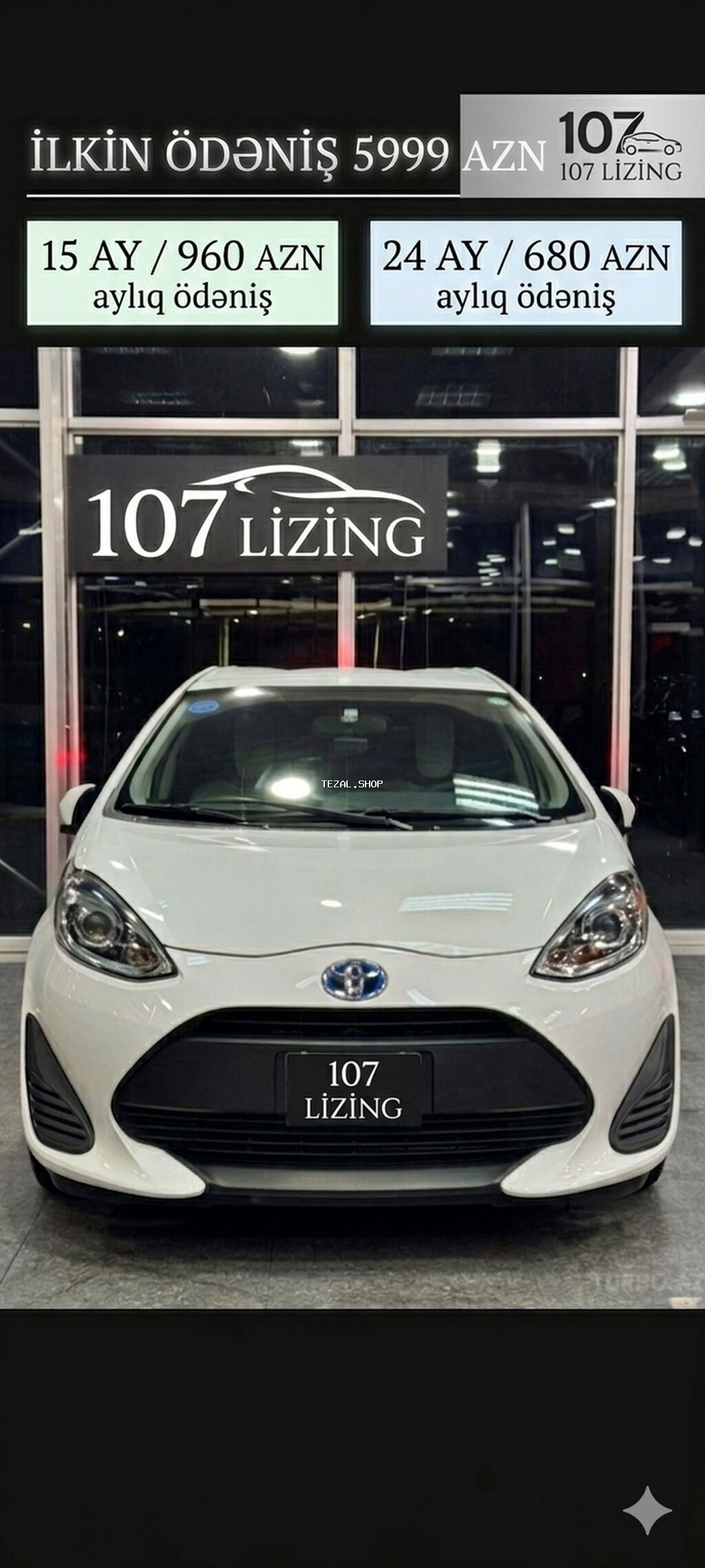 Taksi buraxılış almaqa kömek edilir ELAQE 0556923525 Lizinq şərtləri