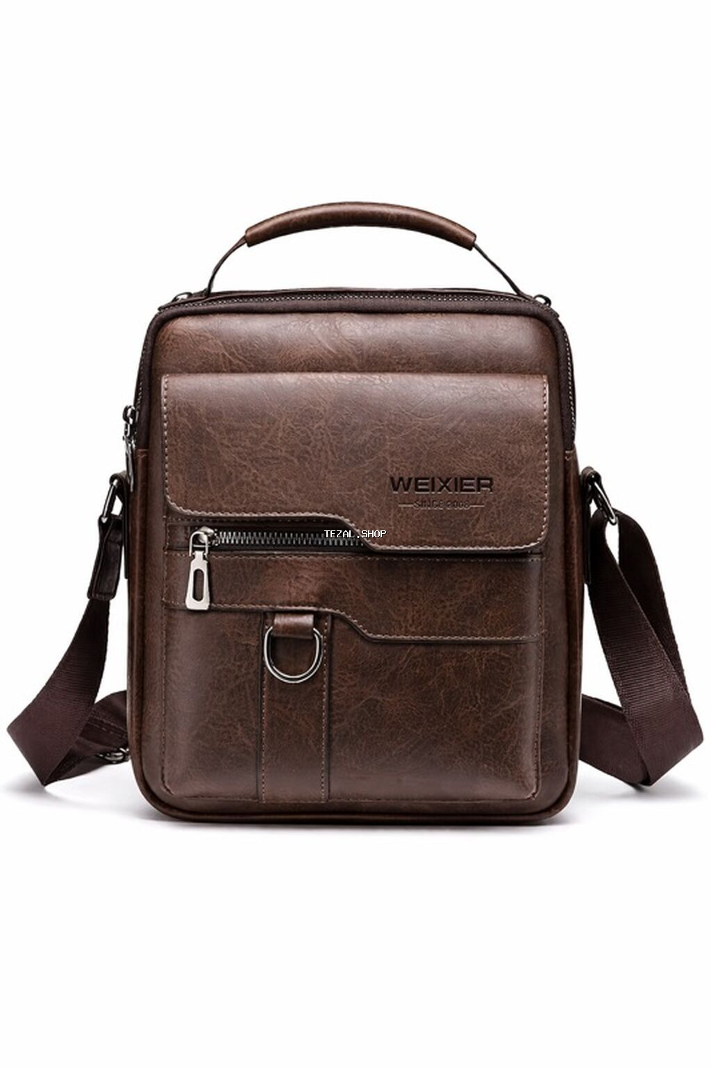 WEIXIER kişi çiyin çantası - Material: dəri görünümlü yüksək