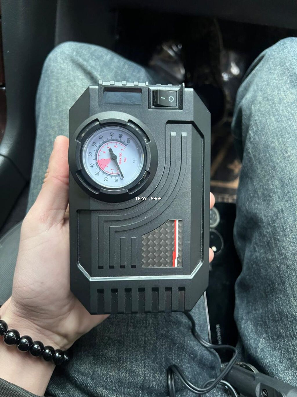 Təkər dolduran portativ hava 12v