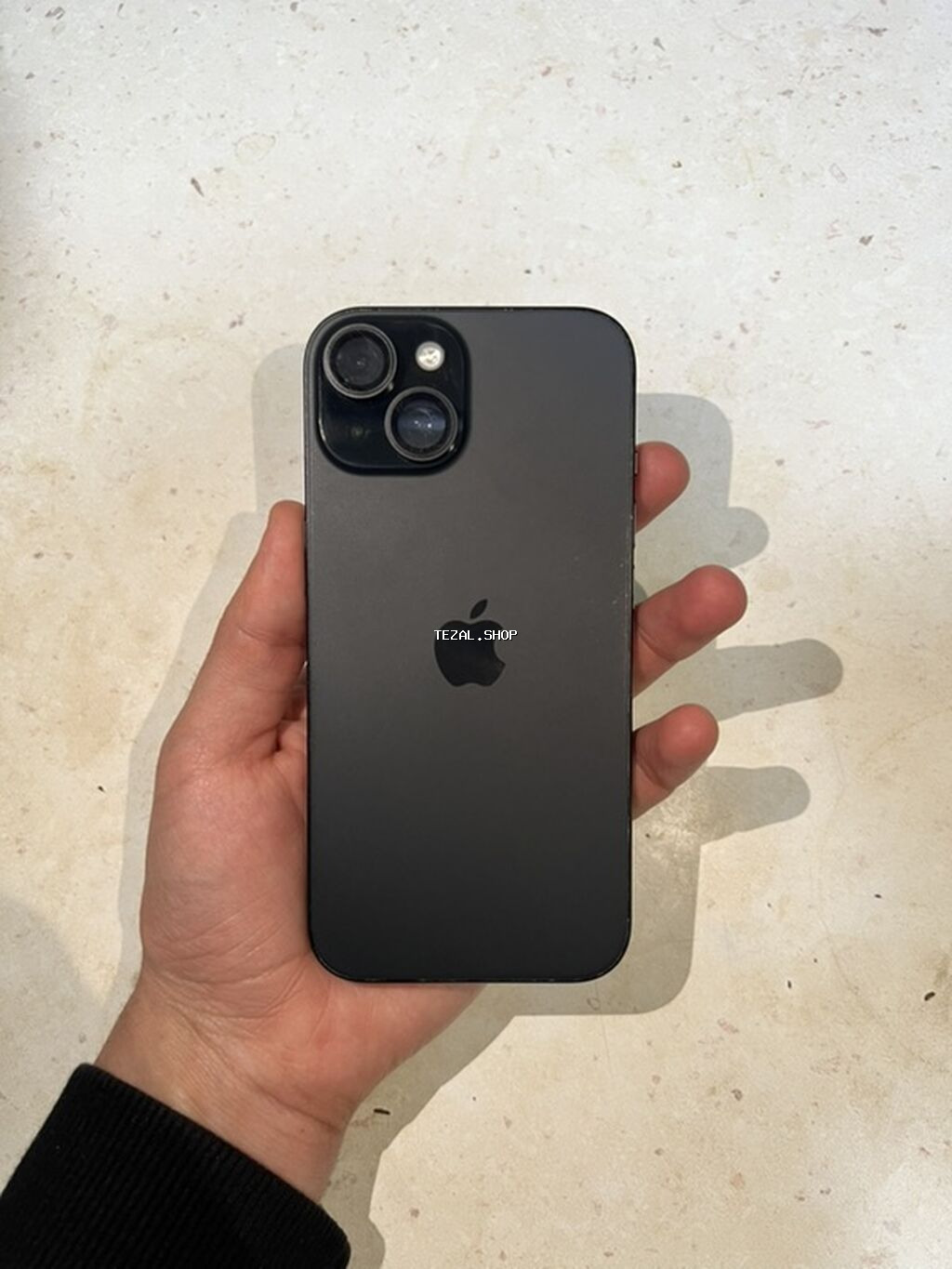 IPhone 15, 128 GB, Black Titanium, Simsiz şarj, Face ID