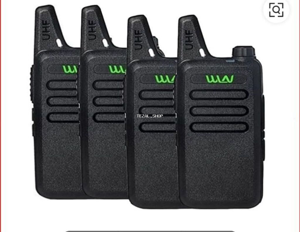 UHF iki tərəfli portativ rabitə dəsti Məhsul təsviri: - UHF