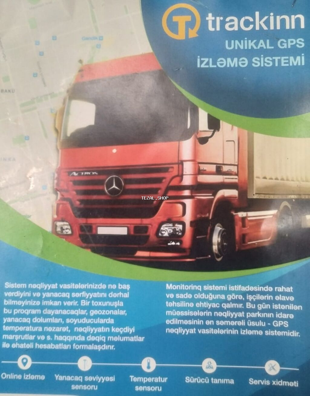 Gps salamlar izdeme sisdemi masinin yerini tam deqiq bilmek ucun en