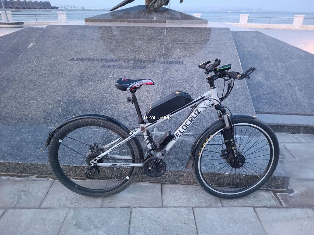 Elektrik velosipedi Velocruz, 26", 350-500 Vt, Pulsuz çatdırılma