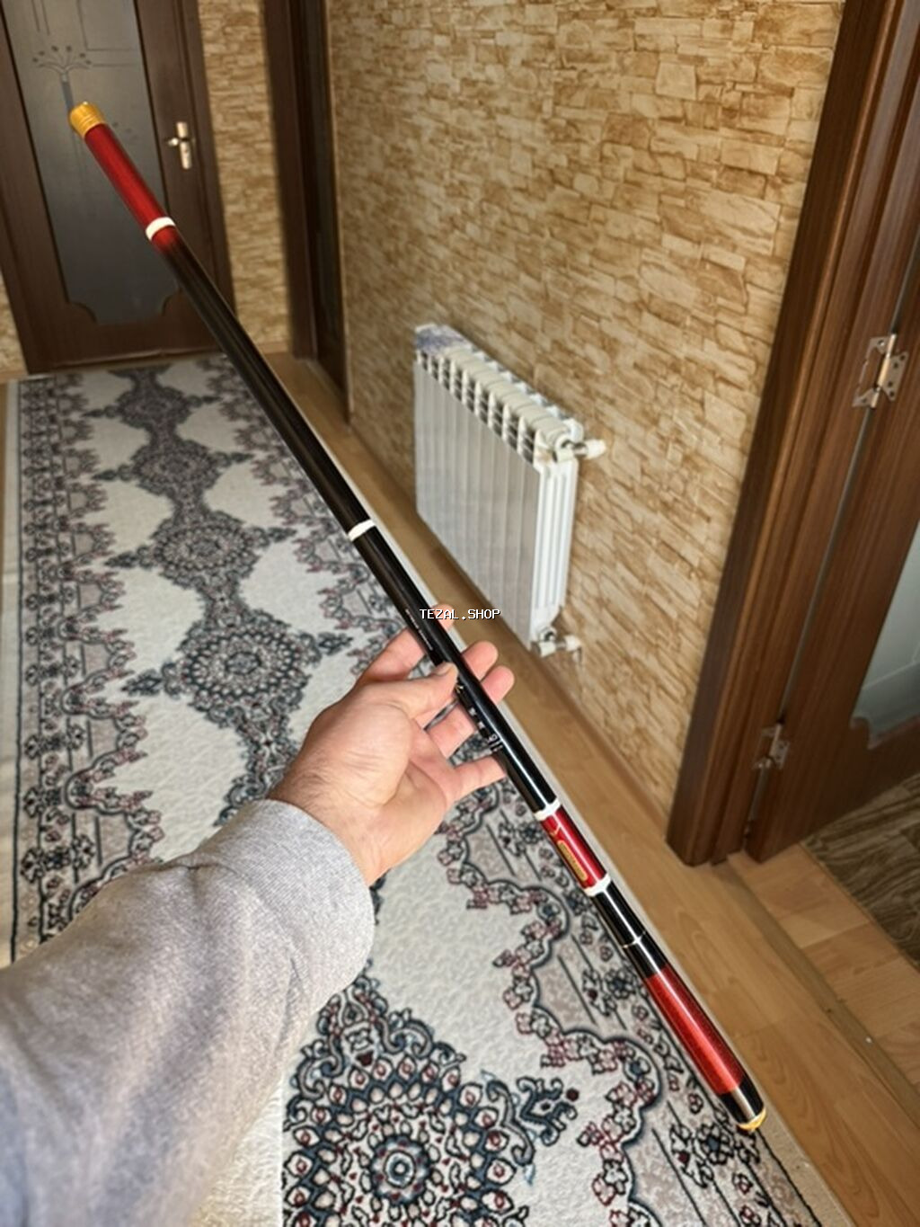 Udoçka Teleskopik balıqçı çubuğu - Teleskopik konstruksiya