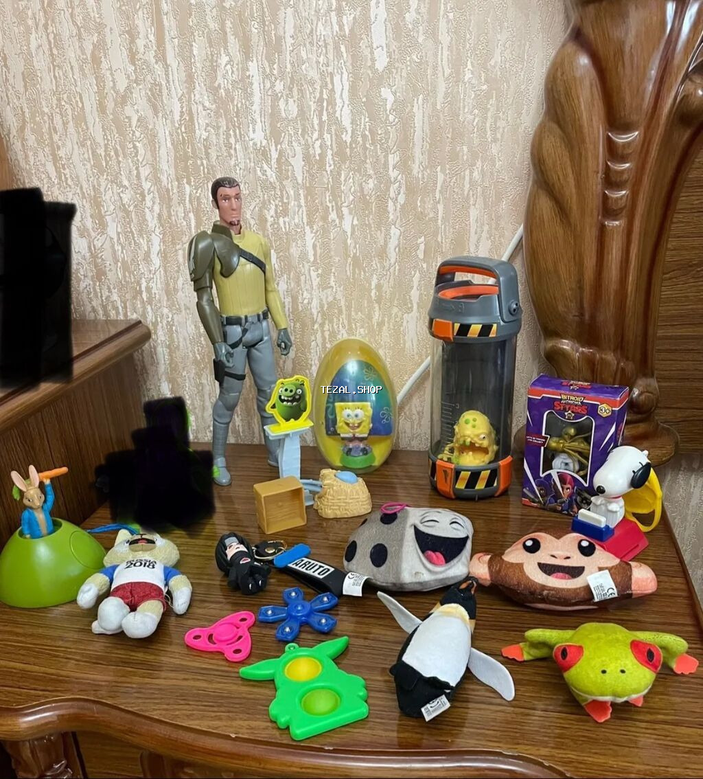 Игрушки всё за 15манат
