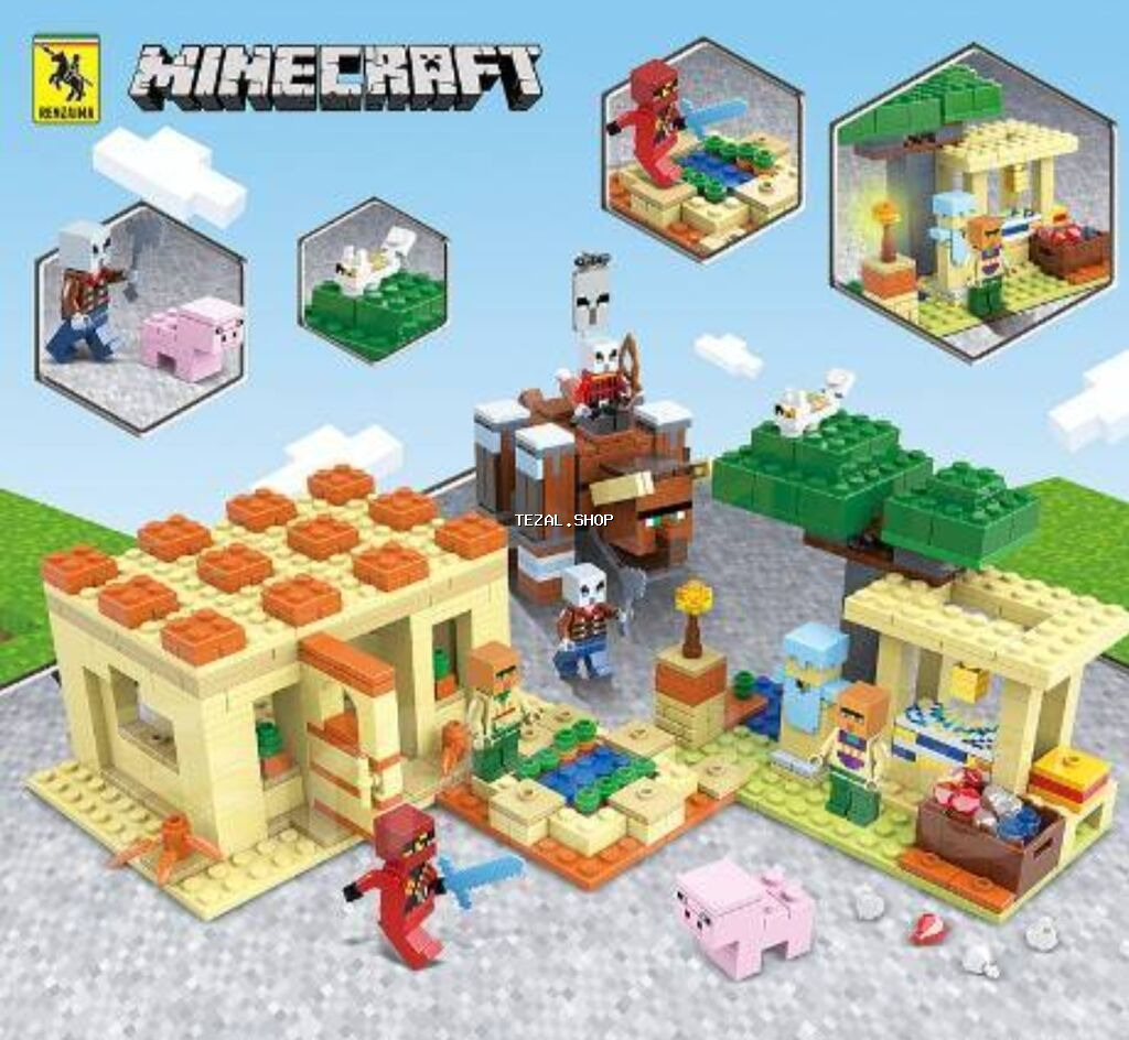 Uşaqlar üçün 726 hissədən ibarət Leqo-kanstruktor Manacraft.Digər - şəkil 2