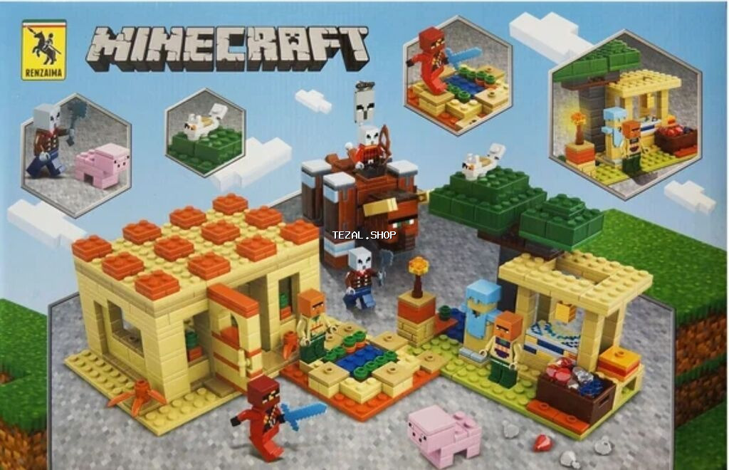 Uşaqlar üçün 726 hissədən ibarət Leqo-kanstruktor Manacraft.Digər - şəkil 3