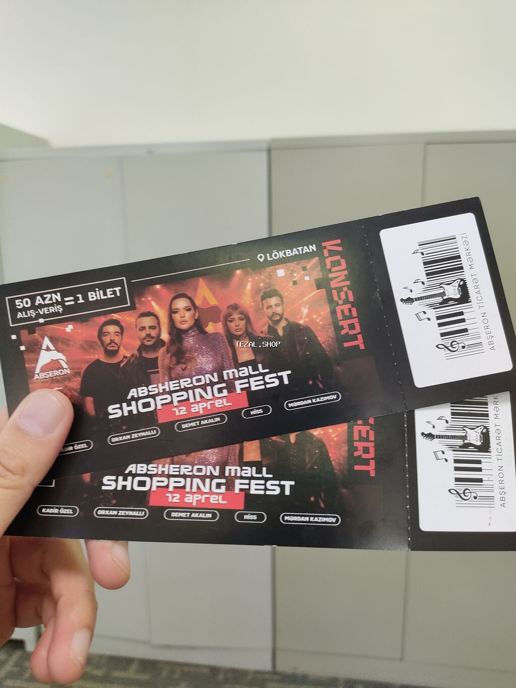 Məhsul: Absheron Mall Shopping Fest konsertinə bilet Təsvir: -
