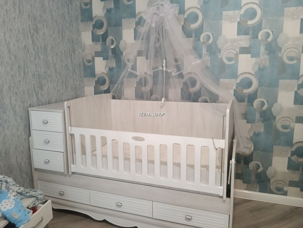 Oğlan və qız üçün, Dördbucaq, Beşik, Yellənmə mexanizm ilə - şəkil 2