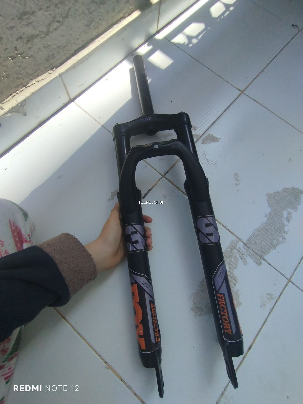 MTB amortizator vilkası 26 liqdi az istifade olunub biraz eyrilib - şəkil 2