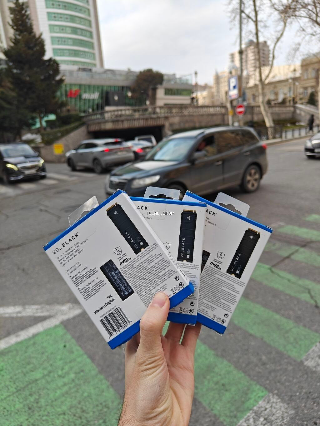 WD SN850P NVMe SSD for PS5 ⚡ WD Black SN850P 1TB NVMe SSD – - şəkil 2