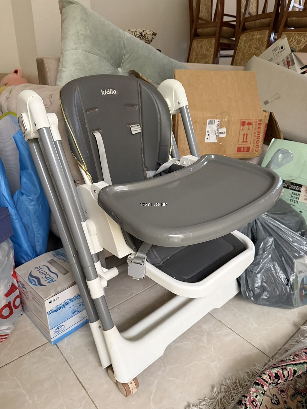 Uşaq üçün yemək stulu – Kidilo brendi 2 ededdir 1 i 50 azn yellencek - şəkil 3