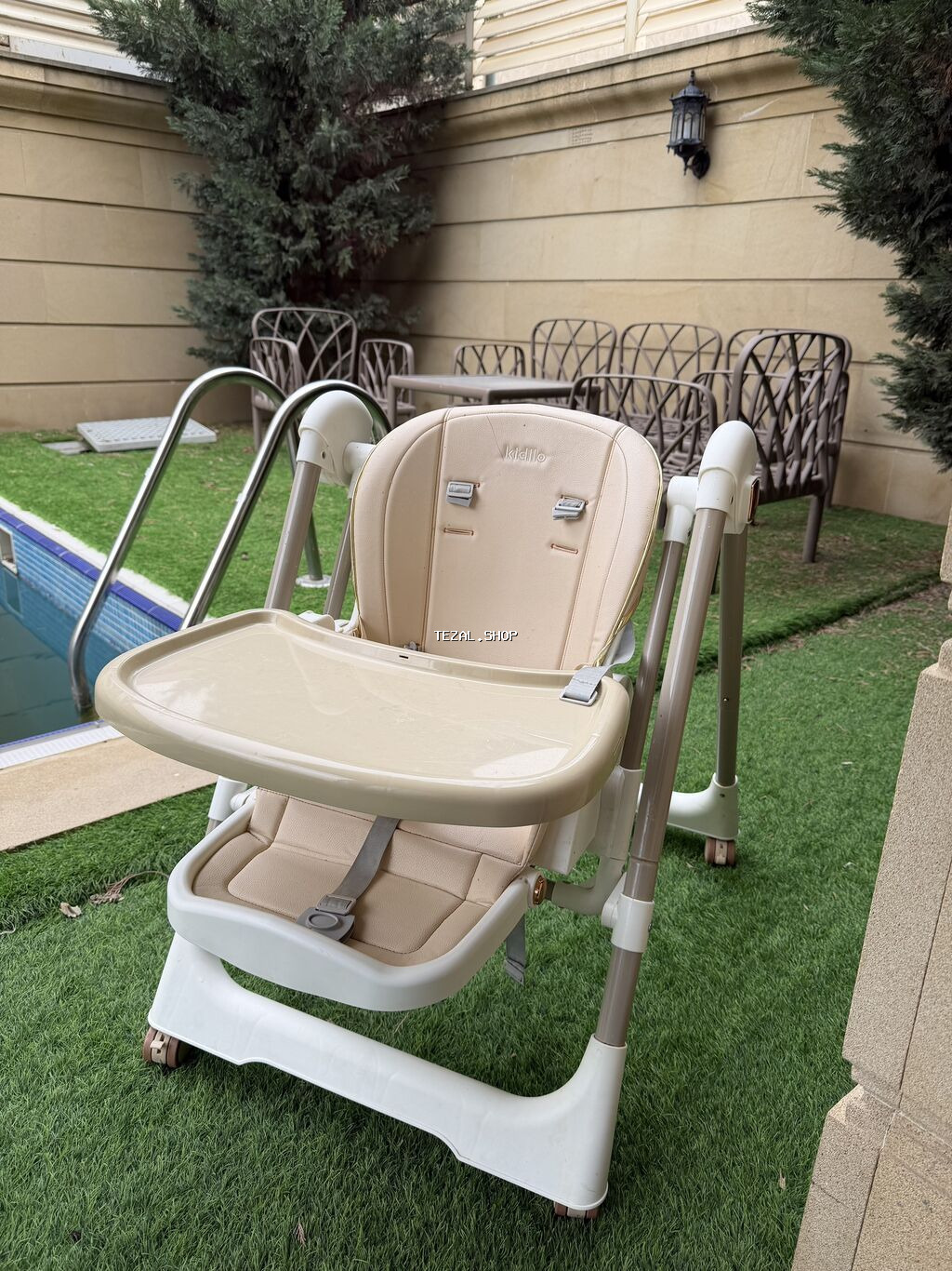 Uşaq üçün yemək stulu – Kidilo brendi 2 ededdir 1 i 50 azn yellencek - şəkil 4