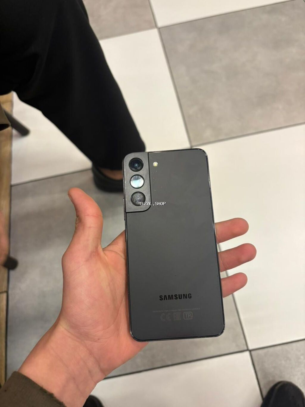 Samsung Galaxy S22, 8 GB, rəng - Qara, Simsiz şarj