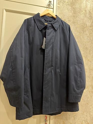 Palto, Massimo Dutti, XL, rəng - Göy - şəkil 3