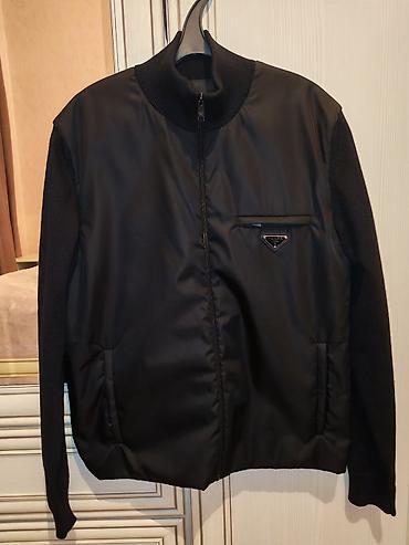 PRADA Hybrid Bomber Jacket Italya brendi Prada. Vetrovka. ölcüsü 50 - şəkil 3