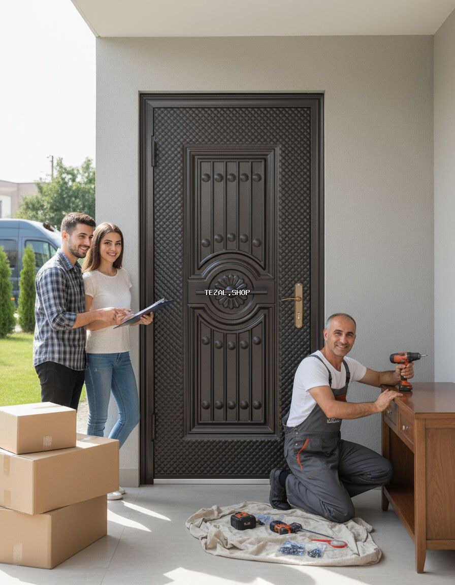 Yeni Giriş qapısı Zəmanətli, Ödənişli quraşdırma, Ünvandan götürmə