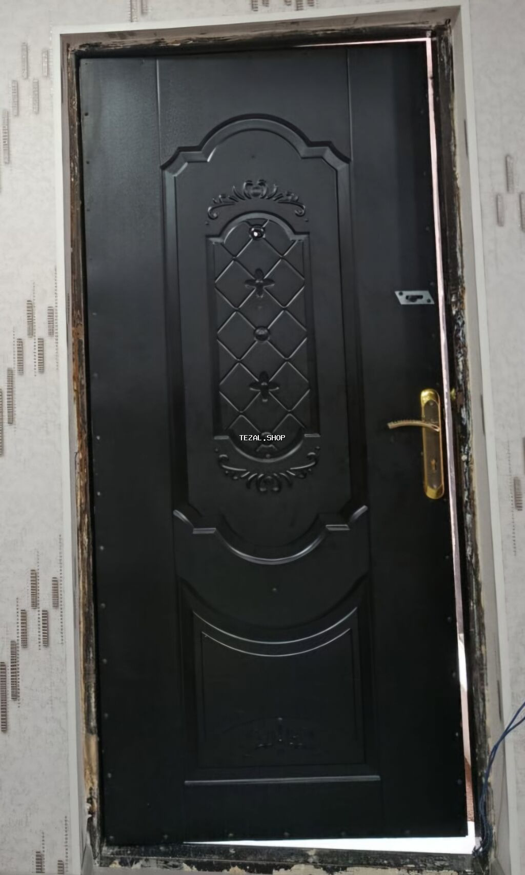 Metall giriş qapısı - Material: polad/metal konstruksiya, möhkəm