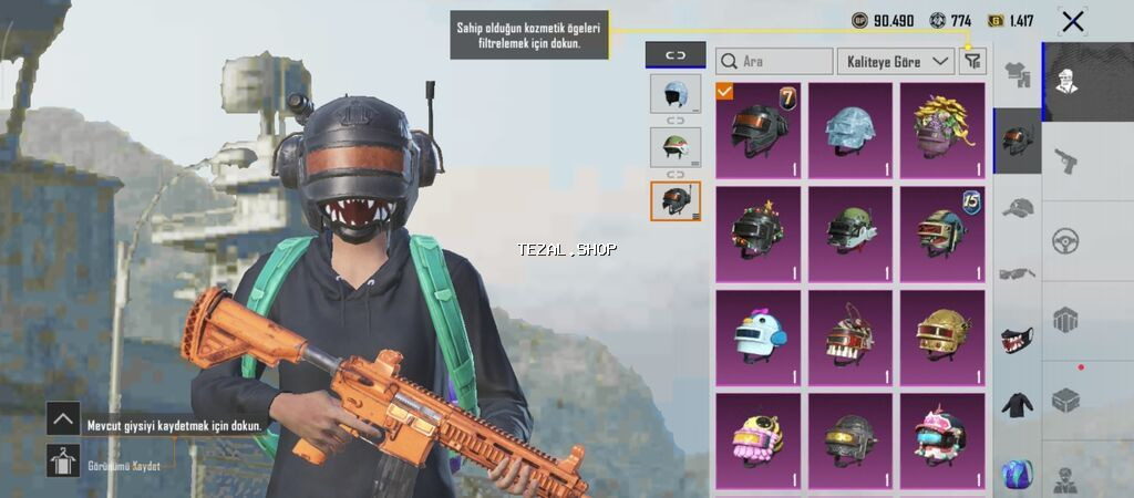 BARTER OLUNUR BUZ 4 İLƏ PUBG Mobile hesabı – zəngin inventar və nadir - şəkil 3