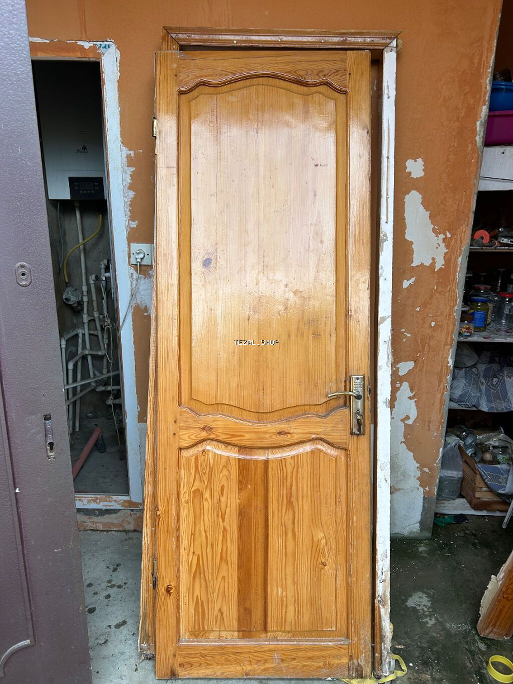 Qapı 5 ədəd işlənmiş normal vəziyyətdə 300 azn şüşələri ilə birlikdə - şəkil 2