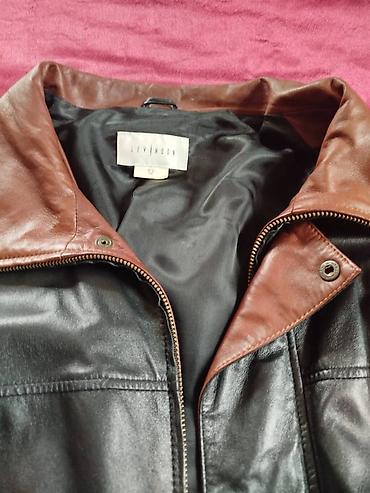Куртка мужская осенне-весенняя натуральная кожа-лайковая. Куплена на - şəkil 2