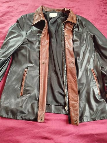 Куртка мужская осенне-весенняя натуральная кожа-лайковая. Куплена на - şəkil 4