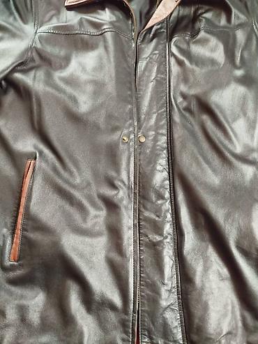 Куртка мужская осенне-весенняя натуральная кожа-лайковая. Куплена на - şəkil 5