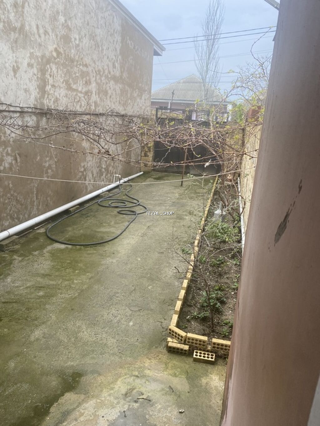 Həyət evi – həyət və daxili məkanlarla - Qapalı həyət: üstü örtülü - şəkil 2