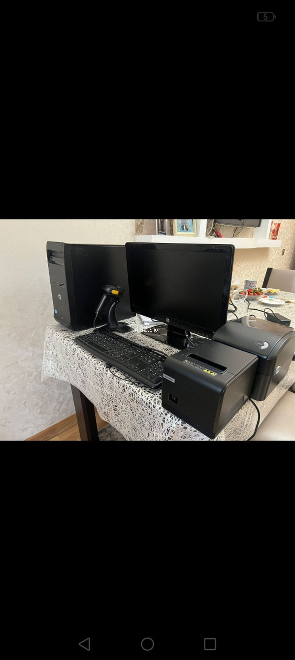 POS komplekti – mağaza/kassa sistemi üçün Tərkib: - HP stolüstü - şəkil 2