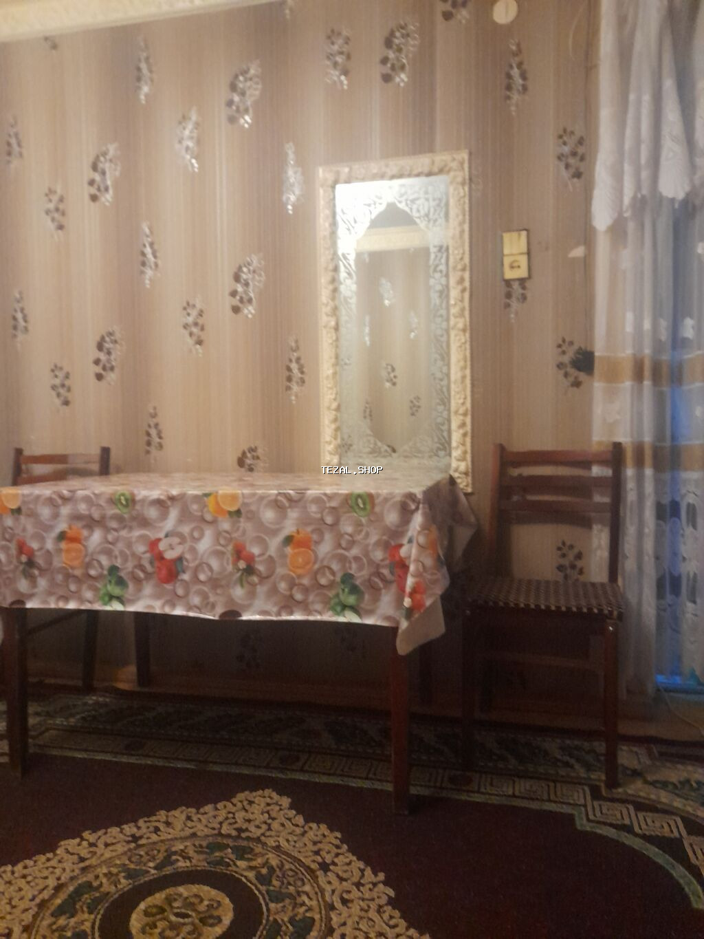 1 otaqlı mənzil – mebel və texnika ilə Təsvir: - Geniş yataq - şəkil 3